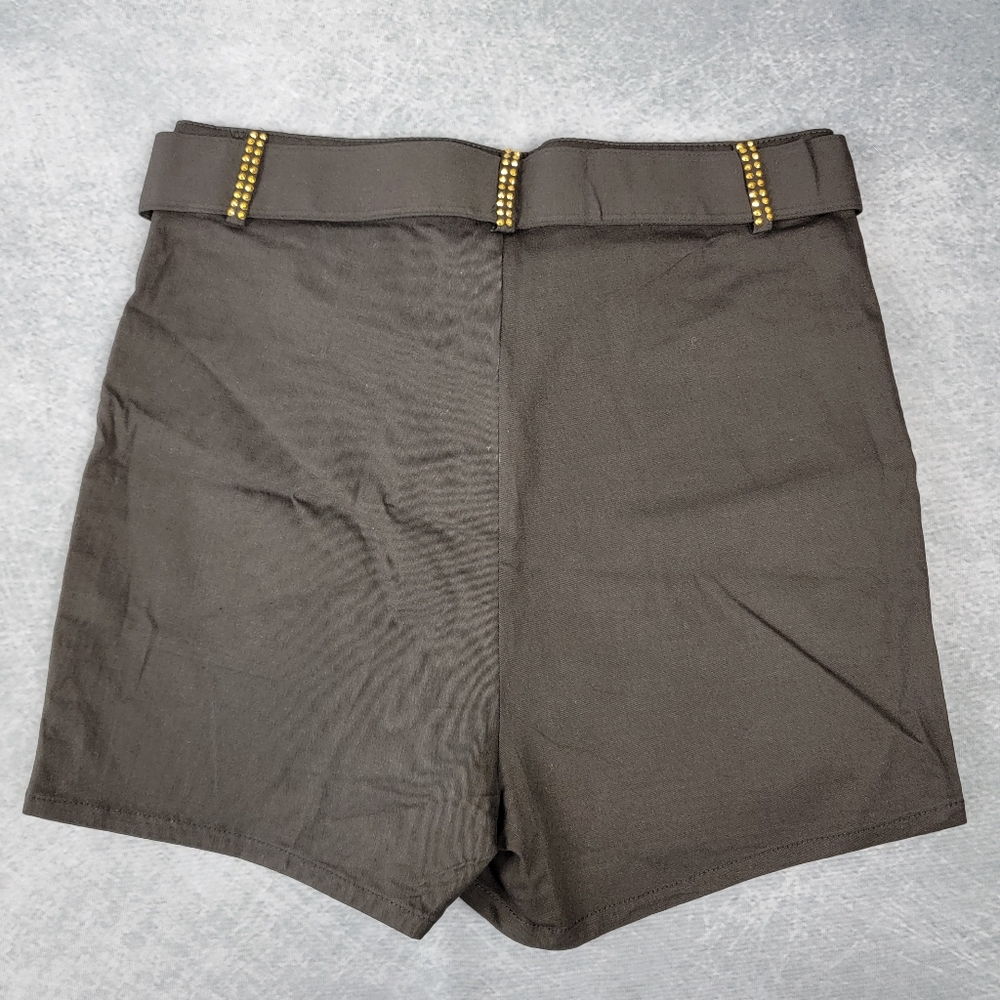 Available In Another Listing- Cien Rhinestone Belted High Rise Shorts - Picture 13 of 14